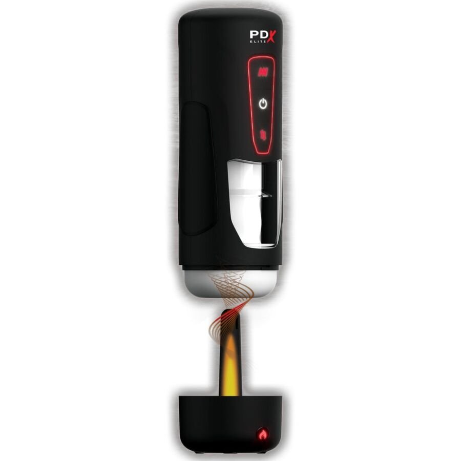 PDX ELITE - MASTURBADOR AUTOMÁTICO MILK ME HOTTER COM VIBRAÇÃO DE EFEITO DE CALOR E IMPULSÃO - Image 4