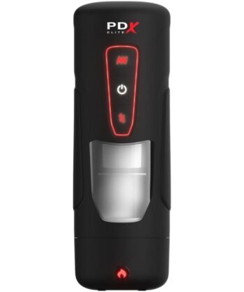 PDX ELITE - MASTURBADOR AUTOMÁTICO MILK ME HOTTER COM VIBRAÇÃO DE EFEITO DE CALOR E IMPULSÃO - Imagem 3