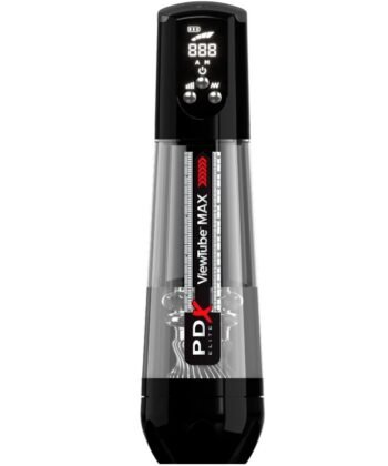 PDX ELITE - VIEWTUBE MAX VIEW MASTURNADOR AUTOMÁTICO COM SUCÇÃO TRANSPARENTE
