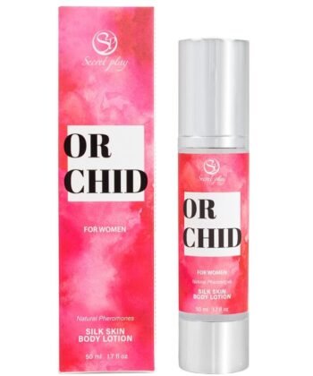 SECRETPLAY - LOÇÃO DE PELE DE SEDA DE ORQUÍDEA PARA MULHERES 50 ML