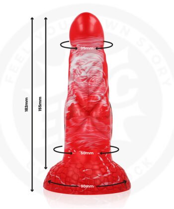 Alternative view of ÉPICO - DILDO AGNIS CRIMSON FIRE