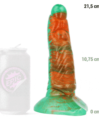 Alternative view of ÉPIC - DILDO TIRYON VERDE FLASH