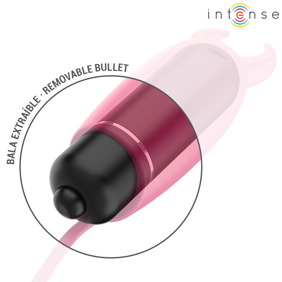 INTENSE - BALA VIBRATÓRIA ESCARLATE DEMÔNIO VERMELHO 9,3 X 2,4 CM - Imagem 5