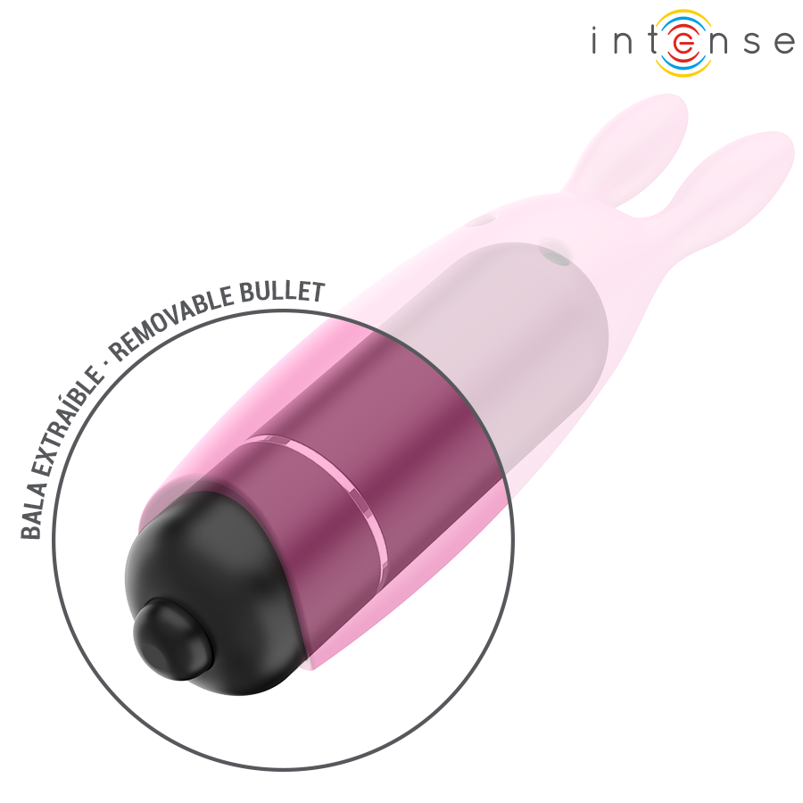 INTENSE - HOPPER BALA VIBRATÓRIA ROSA 8,3 X 2,4 CM - Imagem 5