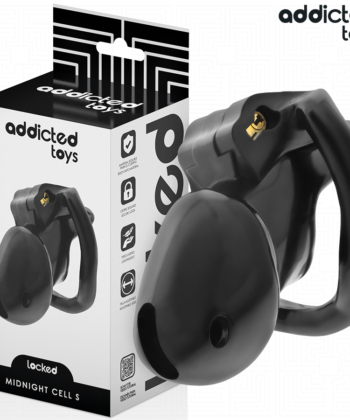 ADDICTED TOYS LOCKED - GAIOLA PENIANA MINDNIGHT CELL TAMANHO S