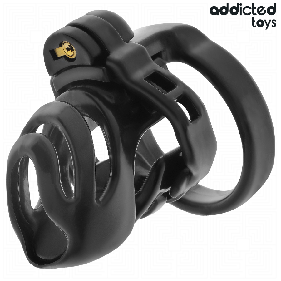 ADDICTED TOYS LOCKED - GAIOLA PARA PÊNIS COM TRAVA ETERNA 9 CM - Imagem 3