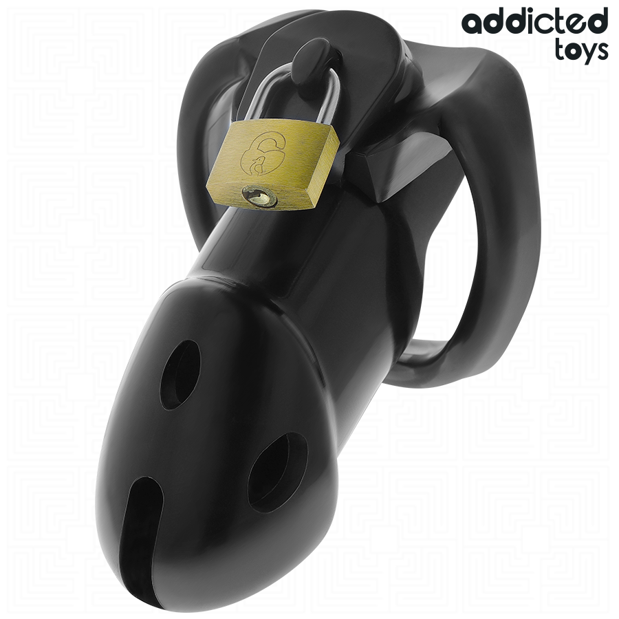 ADDICTED TOYS LOCKED - GAIOLA DE PÊNIS DEN INQUEBRÁVEL 9,8 CM - Imagem 5