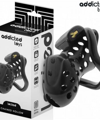 ADDICTED TOYS LOCKED - GAIOLA DE PÊNIS OCO COM CORRENTE 10,5 CM