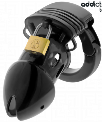 Visão alternativa de ADDICTED TOYS LOCKED - GAIOLA PARA PÊNIS CHASTITY DEPHHS 7,5 CM