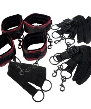 CALEXOTICS - SCANDAL CONJUNTO DE ABRAÇADEIRAS PARA CAMA