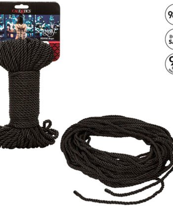 Alternative view of CALEXOTICS - SCANDAL CORDA BDSM PRETA 30 M