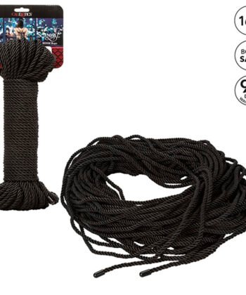 Alternative view of CALEXOTICS - SCANDAL CORDA BDSM PRETA 50 M