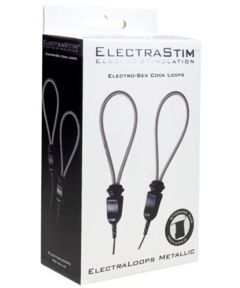 Alternative view of ELECTRASTIM - ANÉIS DE PÊNIS DE METAL AJUSTÁVEIS ELECTRALOOPS E-STIM