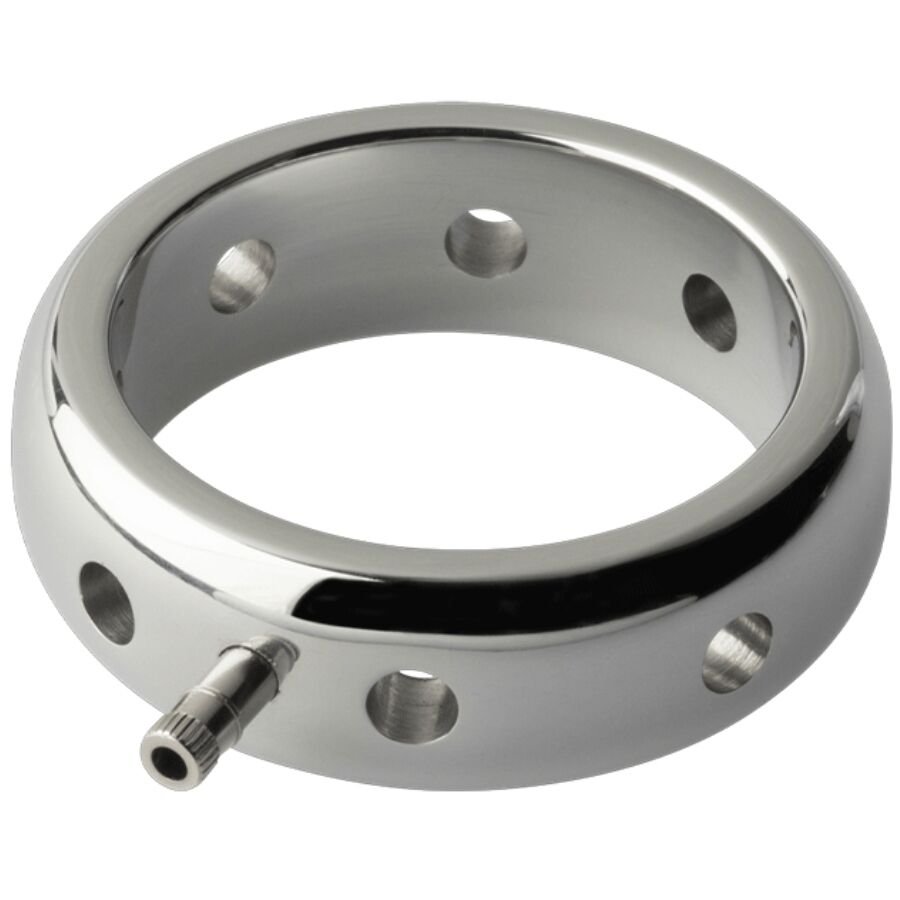 ELECTRASTIM - ANEL PENIANO ELETROMAGNÉTICO DE METAL PRESTIGE 50 MM - Imagem 2