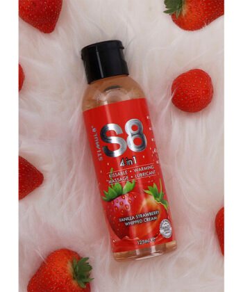 Alternative view of STIMUL8 - S8 LUBRIFICANTE 4 EM 1 DE SOBREMESA DE MORANGO 125 ML