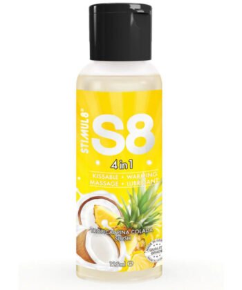 STIMUL8 - S8 4 EM 1 PINA COLADA LUBRIFICANTE DE SOBREMESA 125 ML