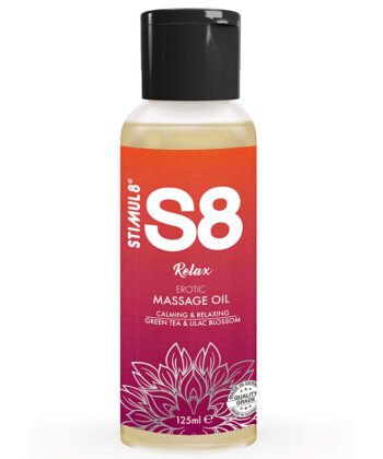 STIMUL8 - S8 RELAX ÓLEO DE MASSAGEM DE CHÁ VERDE 125 ML