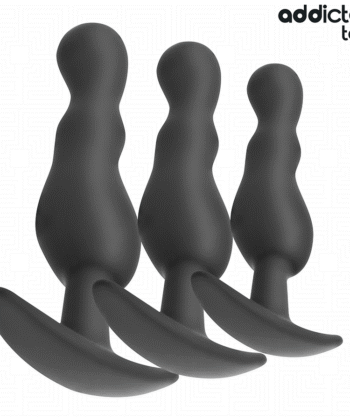 ADDICTED TOYS - CONJUNTO DE 3 PLUG ANAL MODELO 1