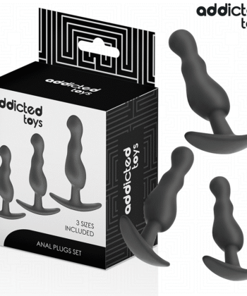 Alternative view of ADDICTED TOYS - CONJUNTO DE 3 PLUG ANAL MODELO 1