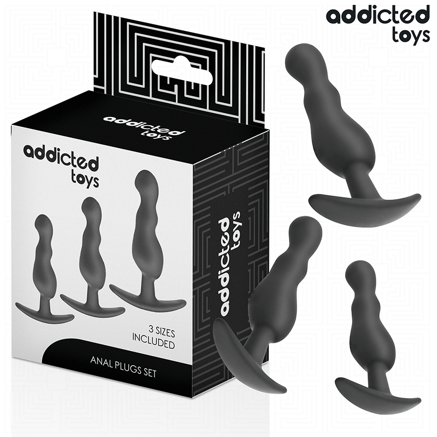 ADDICTED TOYS - CONJUNTO DE 3 PLUG ANAL MODELO 1 - Image 2