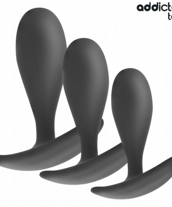 ADDICTED TOYS - CONJUNTO DE 3 PLUG ANAL MODELO 2