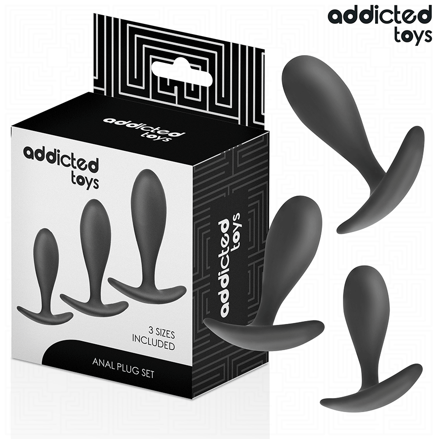 ADDICTED TOYS - CONJUNTO DE 3 PLUG ANAL MODELO 2 - Imagem 2