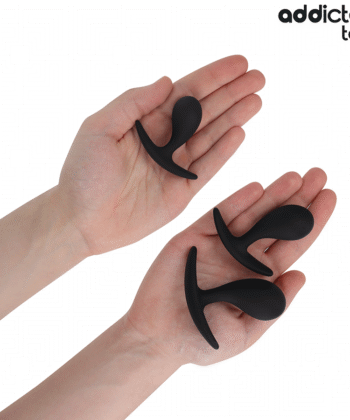 ADDICTED TOYS - CONJUNTO DE 3 PLUG ANAL MODELO 3 - Imagem 3