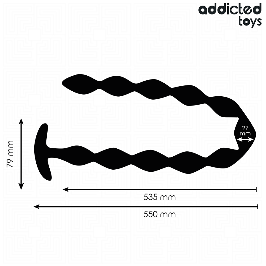 ADDICTED TOYS - PLUG ANAL EXTRA LONGO - Image 4