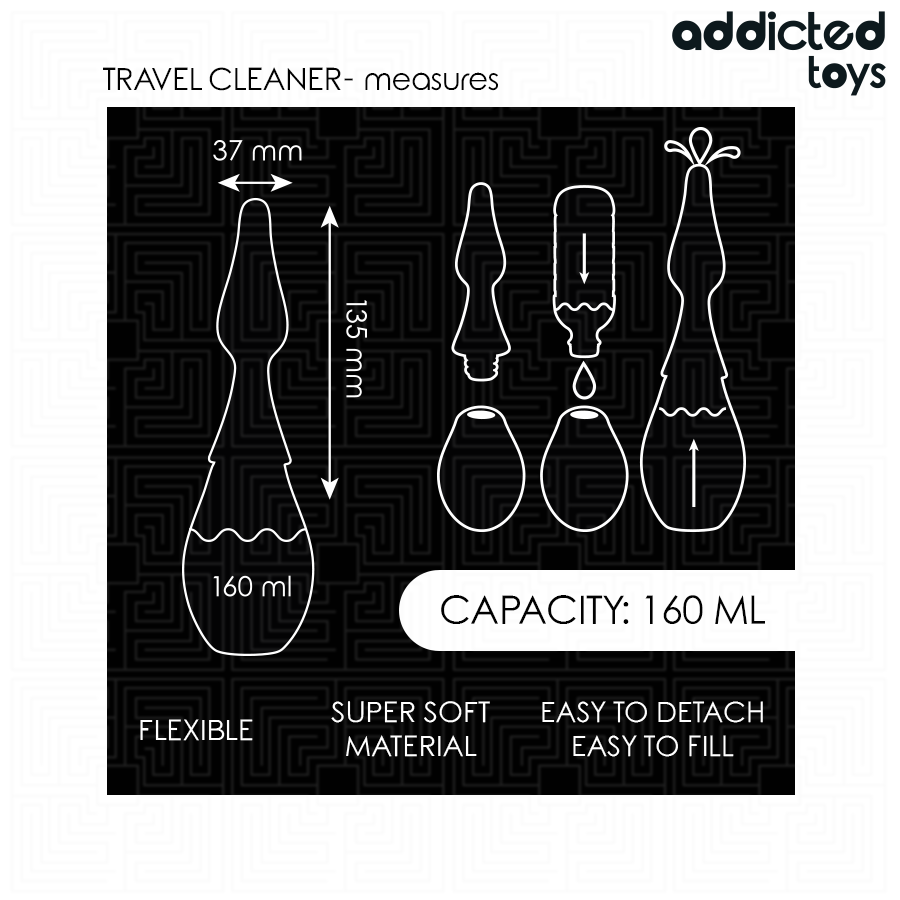 ADDICTED TOYS - LIMPADOR DE VIAGEM MODELO 1 - Image 5