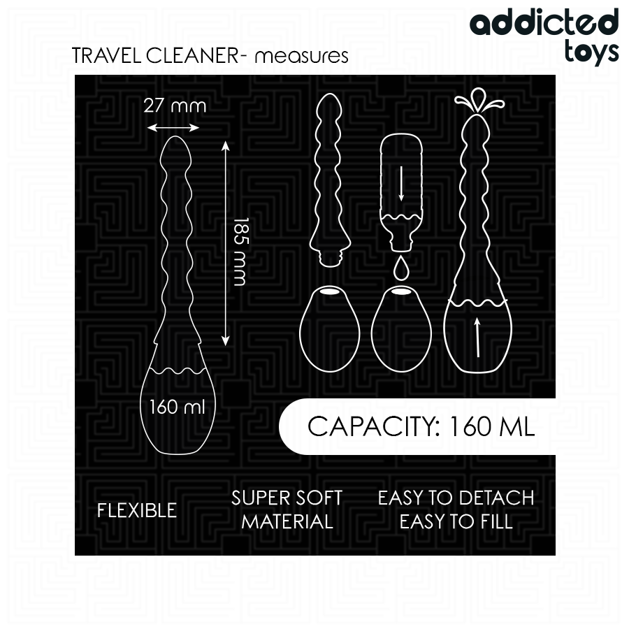 ADDICTED TOYS - LIMPADOR DE VIAGEM MODELO 2 - Image 5