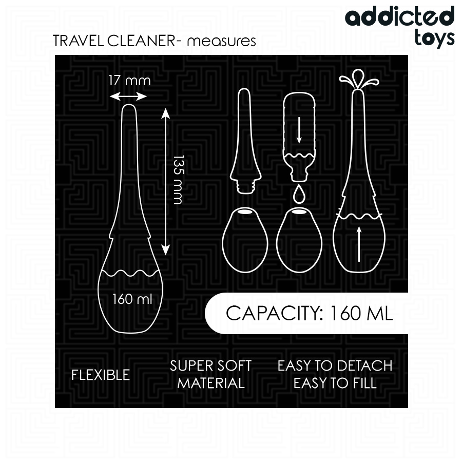 ADDICTED TOYS - LIMPADOR DE VIAGEM MODELO 3 - Image 5