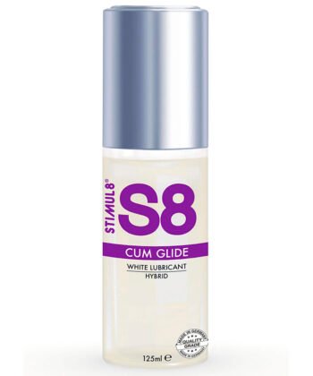 STIMUL8 - LUBRIFICANTE HÍBRIDO S8 CUM GLIDE 125 ML