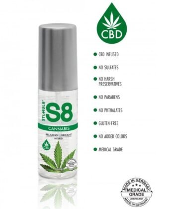 Visão alternativa de STIMUL8 - LUBRIFICANTE HÍBRIDO DE CANNABIS S8 50 ML
