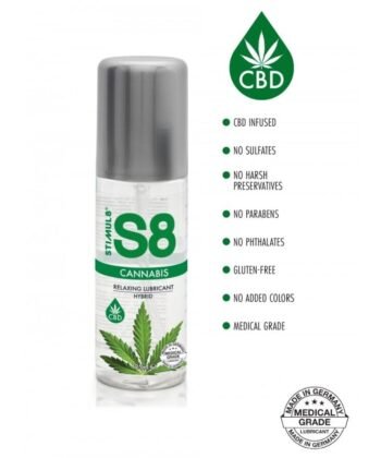 Visão alternativa de STIMUL8 - LUBRIFICANTE HÍBRIDO DE CANNABIS S8 125 ML