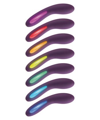 TOYJOY - VIBRADOR ROXO LUZ LUMINADA - Imagem 3