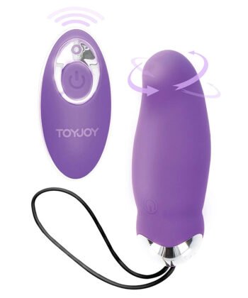 TOYJOY - FELICIDADE MEU ORGASMO EGGSPLODE VIBRADOR ROXO CONTROLE REMOTO