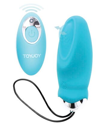 TOYJOY - FELICIDADE, EU ESTOU TÃO EXCITADO VIBRADOR COM CONTROLE REMOTO AZUL