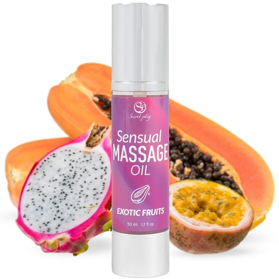 SECRETPLAY - ÓLEO DE MASSAGEM COM FRUTAS EXÓTICAS - Imagem 3