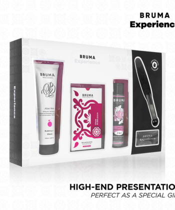 BRUMA XPERIENCE - KIT DE CHICLETE TENTAÇÃO COM POTENCIALIZADOR DE ORGASMO
