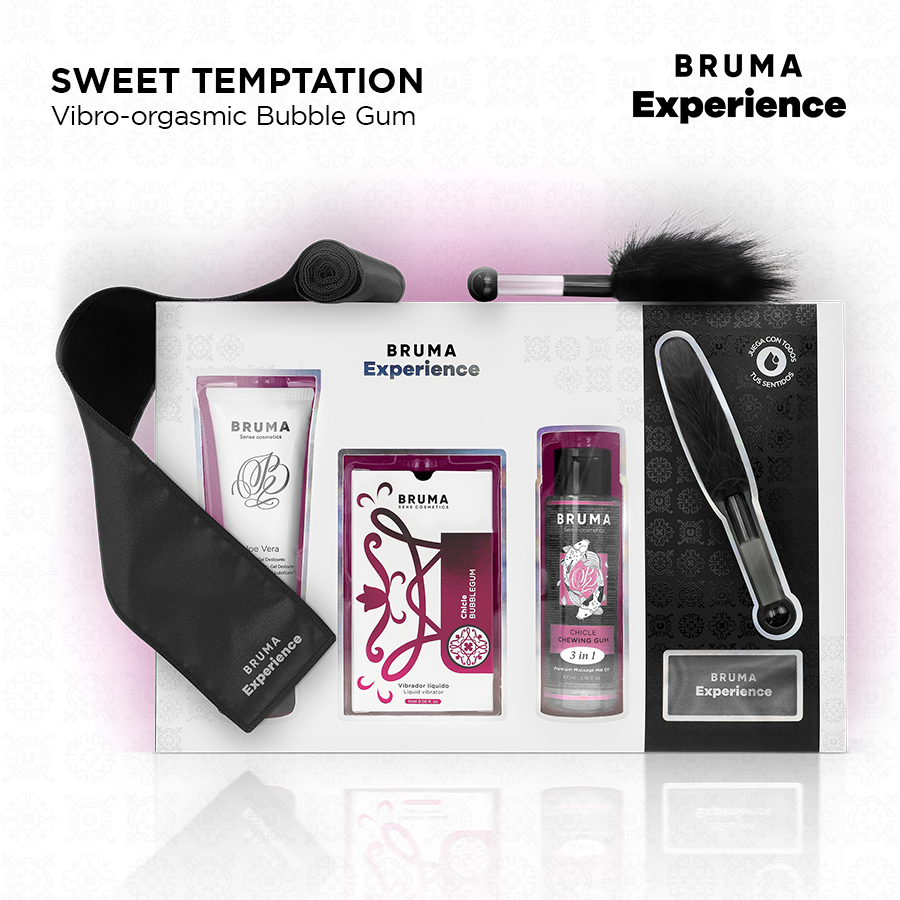 BRUMA XPERIENCE - KIT VIBRO-ORGASMICO DE CHICLETE DOCE TENTAÇÃO - Imagem 2