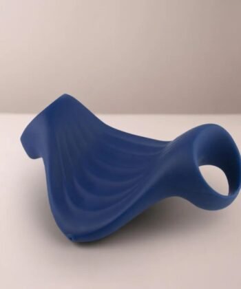 Visão alternativa de ROCKS-OFF - MASTURBADOR VIBRADOR FLEXÍVEL PALM BLUE