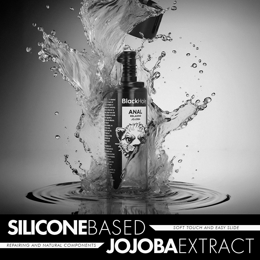 BLACK HOLE - JOJOBA RELAXANTE ANAL BASE DE SILICONE 100 ML - Imagem 5