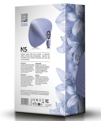 Visão alternativa de NIYA - N5 MASSAGEADOR ÍNTIMO MULTIUSO COM CONTROLE REMOTO