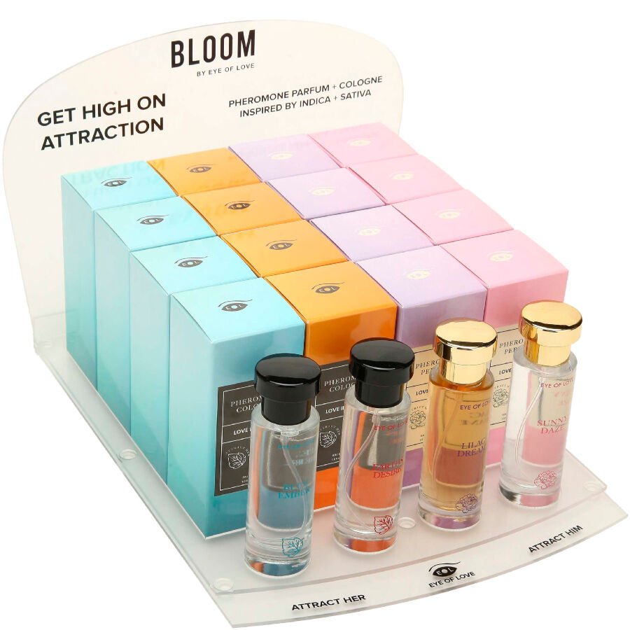 EYE OF LOVE - BLOOM EXPOSITOR 4X4 PERFUMES 30 ML - Image 2