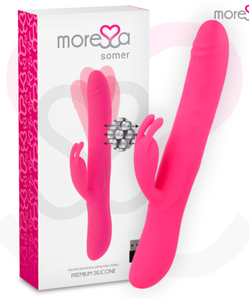 MORESSA - VIBRADOR PREMIUM SOMER COM ROTAO MÚLTIPLA