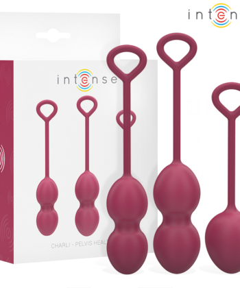 INTENSE - KIT CHARLI KEGEL BALL BURGUNDY