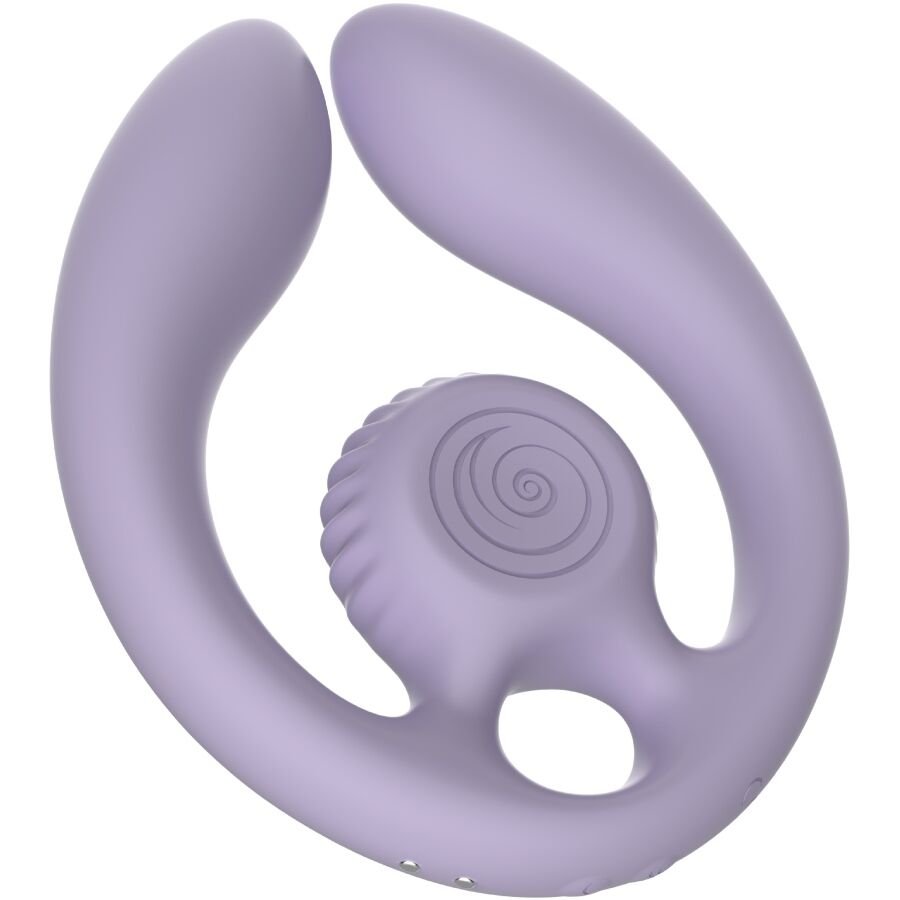SNAIL VIBE - GIZI DUO ESTIMULADOR DE CASAIS COM CONTROLE REMOTO LILÁS