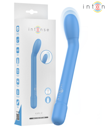 INTENSE - ESTIMULADOR DE PONTO G RECARREGÁVEL KARLIE AZUL