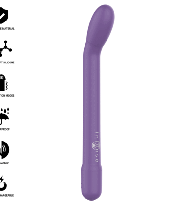 Visão alternativa de INTENSE - ESTIMULADOR DE PONTO G RECARREGÁVEL KARLIE ROXO