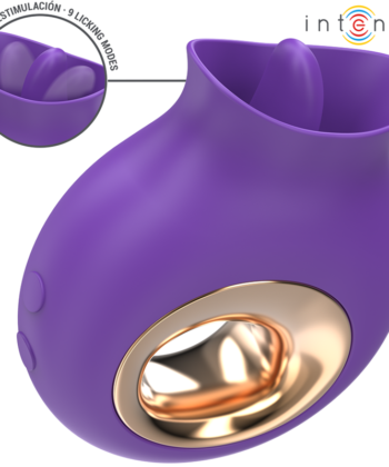 Alternative view of INTENSE - ESTIMULADOR DE CLITÓRIS TULI 9 VIBRAÇÕES E 9 OSCILAÇÕES ROXO